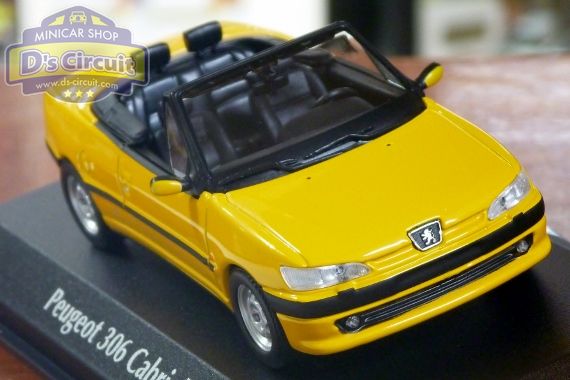 マキシチャンプス1/43 プジョー 306 カブリオレ 1998｜ミニカーショップ　ディーズ・サーキット