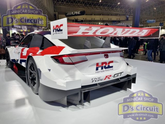 予約 エブロ1/18 シビック タイプR-GT コンセプト スーパーGT GT500 東京オートサロン 2023